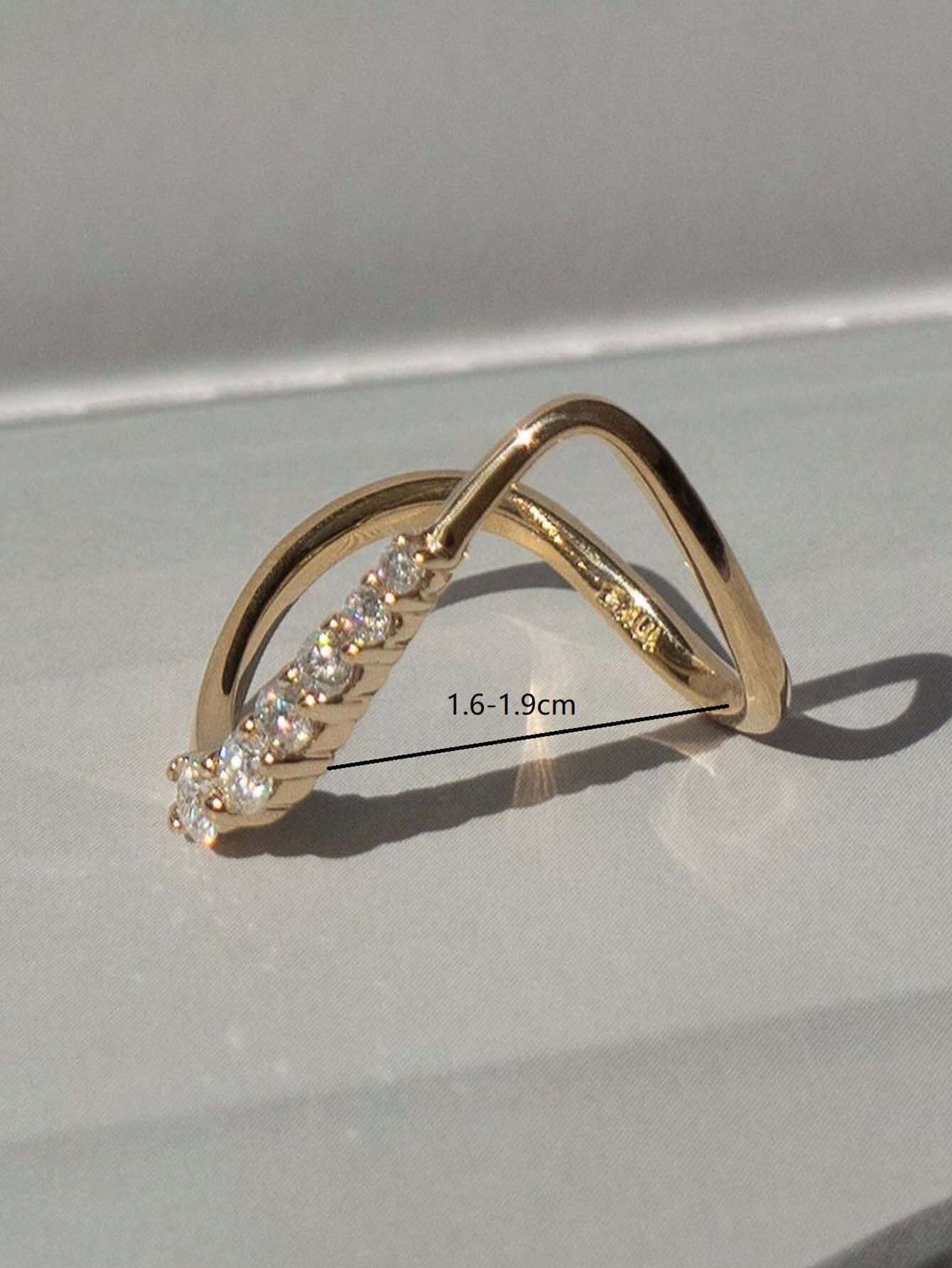 925 Sterling Silver Minimalist Asymmetrical Ring (9)