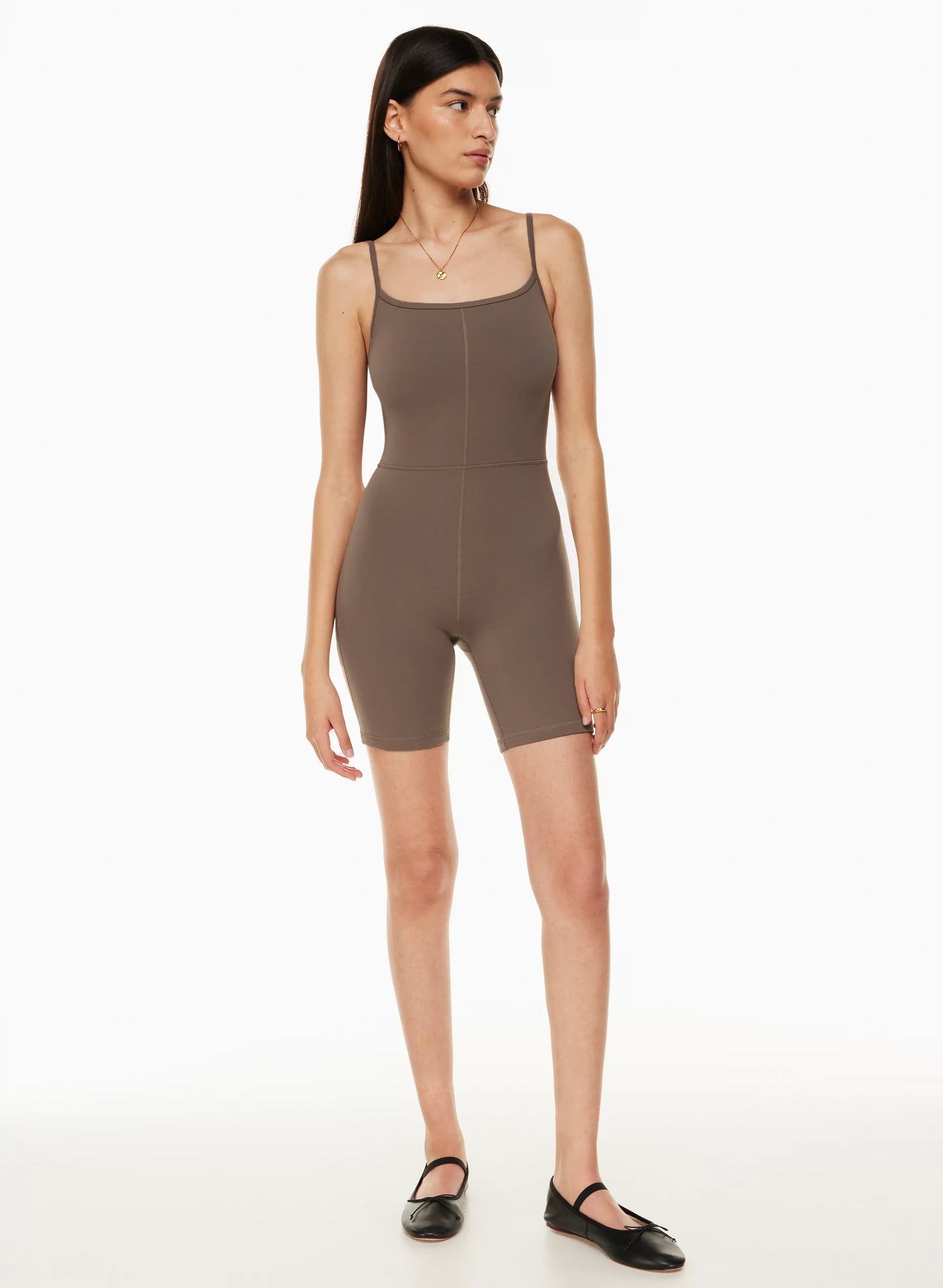 Wilfred Free Divinity 7" Taupe Romper (M)