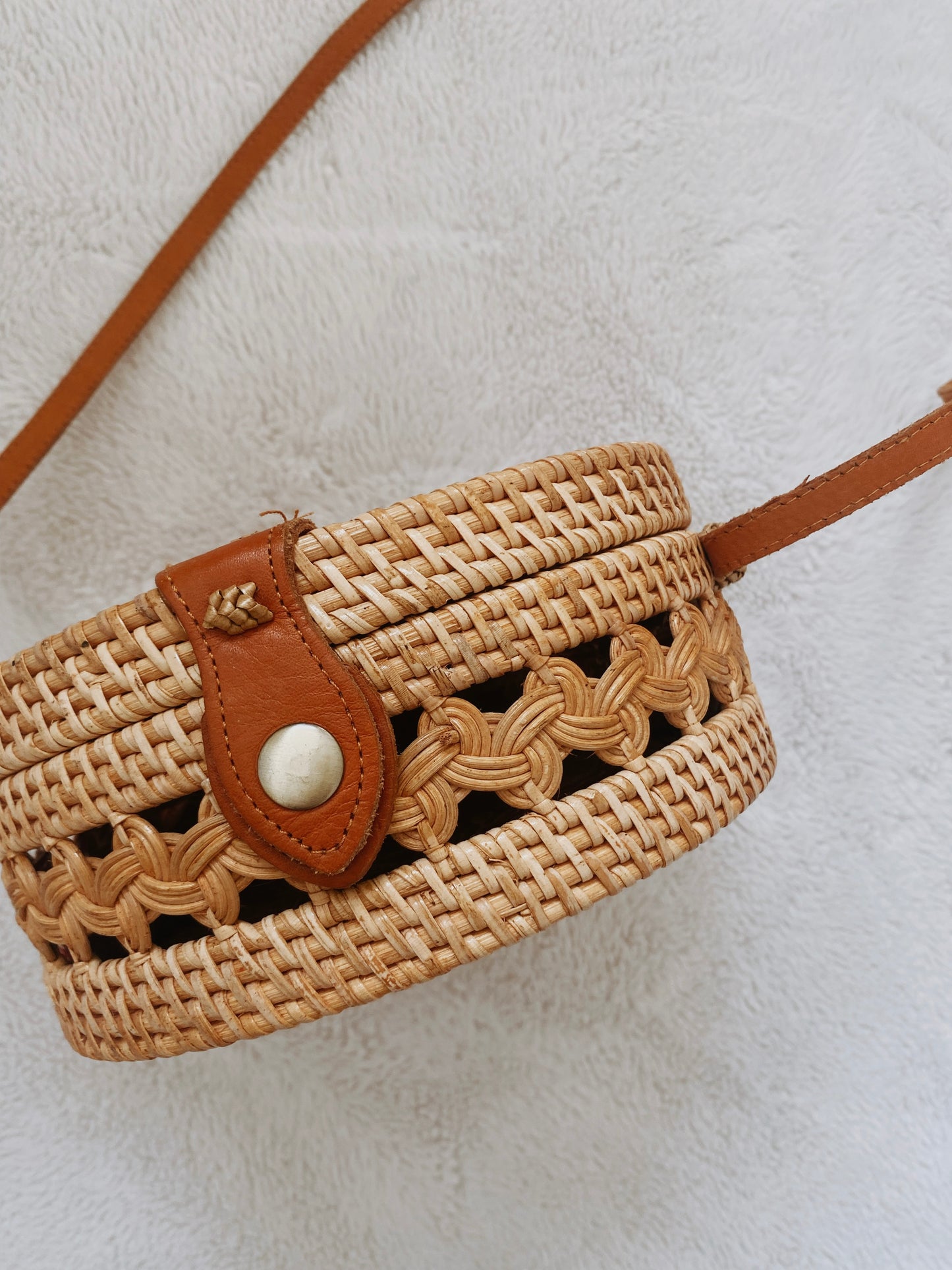 Circle Rattan Bag (OS)
