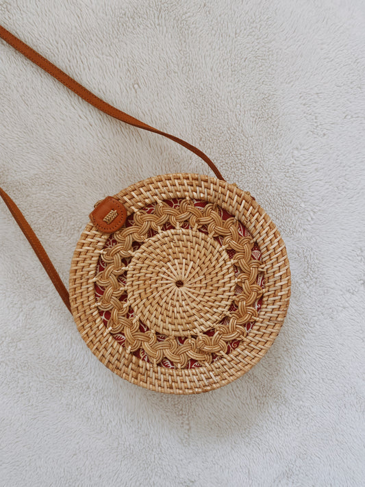 Circle Rattan Bag (OS)