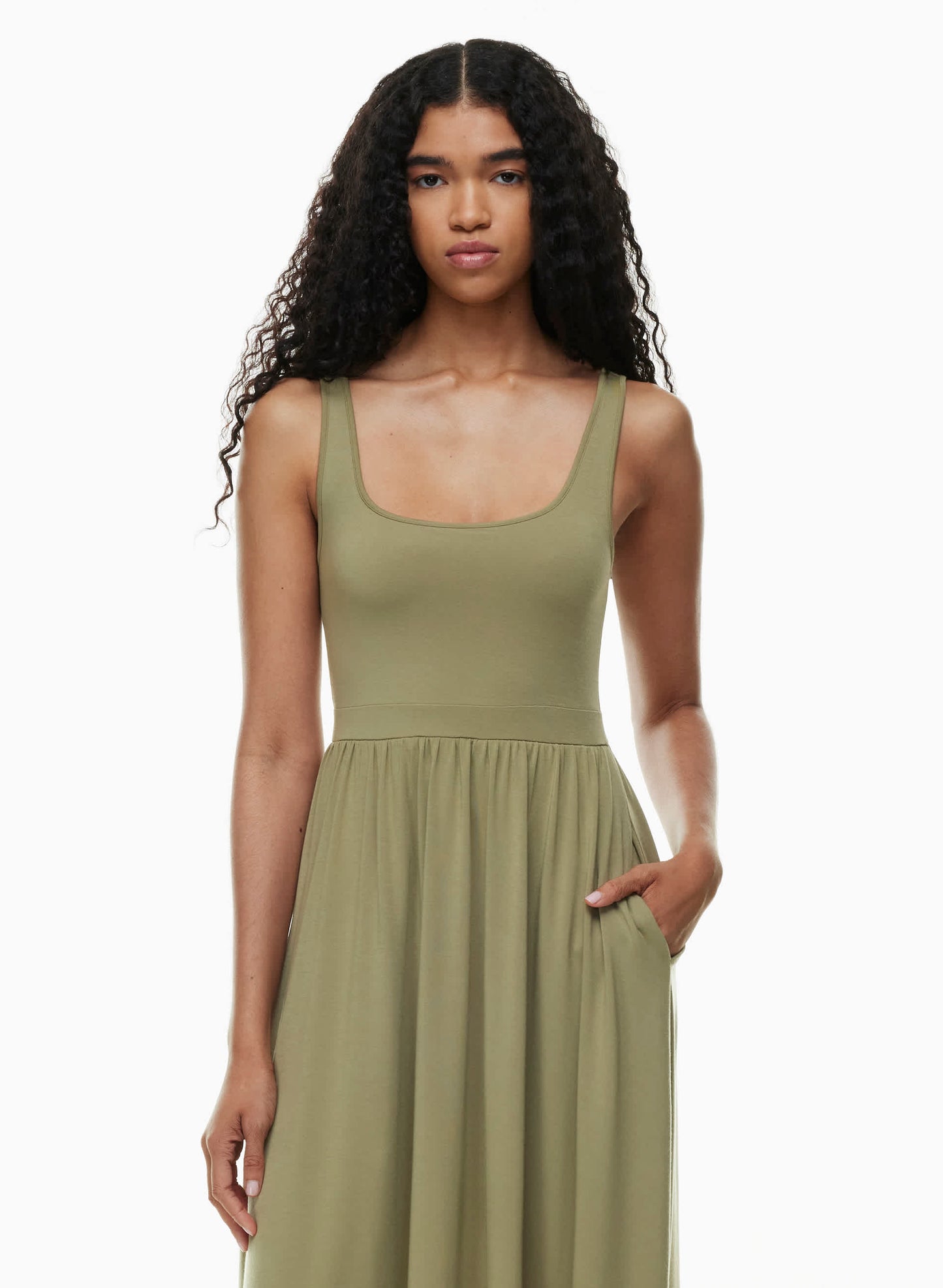 Wilfred Market Midi Dress (S)