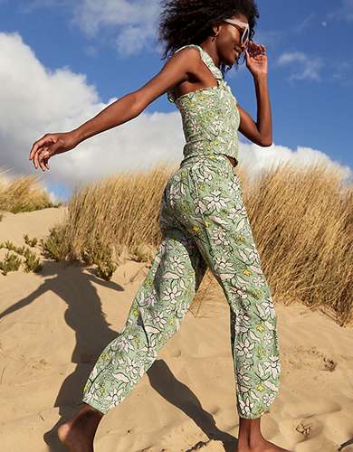 NWT Aerie Tropical 2-Piece Set (L)