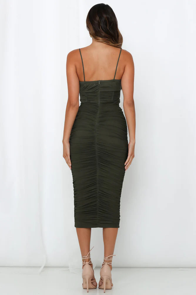 NWT Hello Molly End Stage Midi Dress (S)