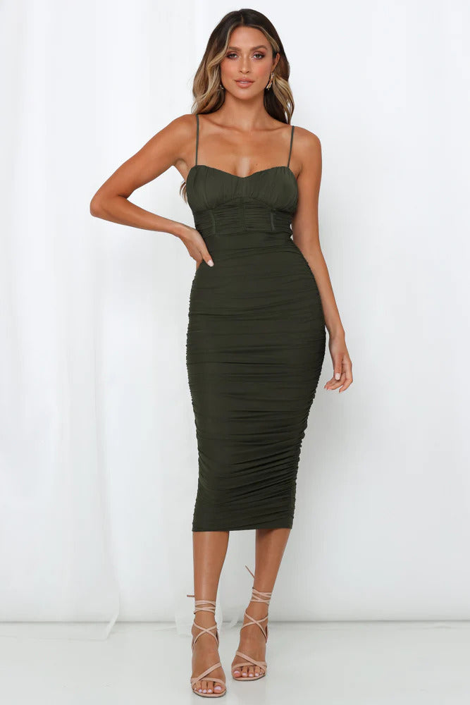 NWT Hello Molly End Stage Midi Dress (S)