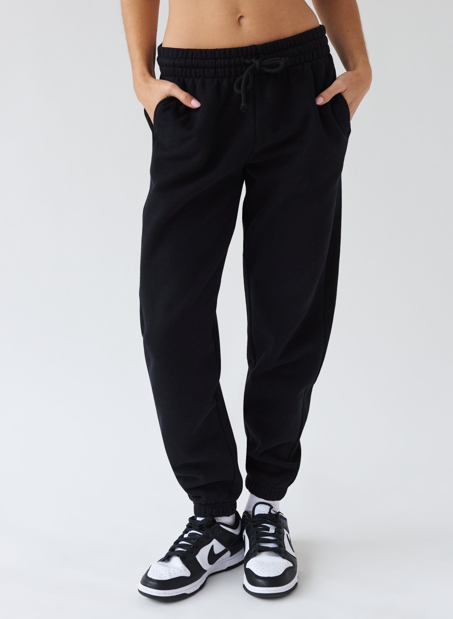 TNA Cozy Fleece Boyfriend Sweatpant (S)