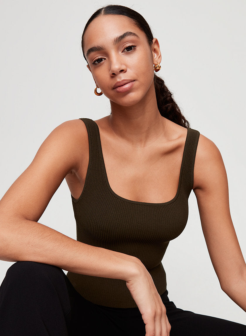 NWT Babaton Sculpt Knit Tank (M)