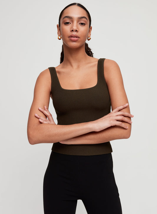 NWT Babaton Sculpt Knit Tank (M)