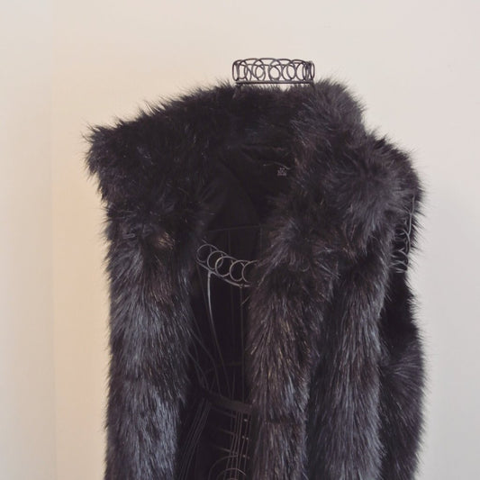 Holt Renfrew Faux Fur Vest