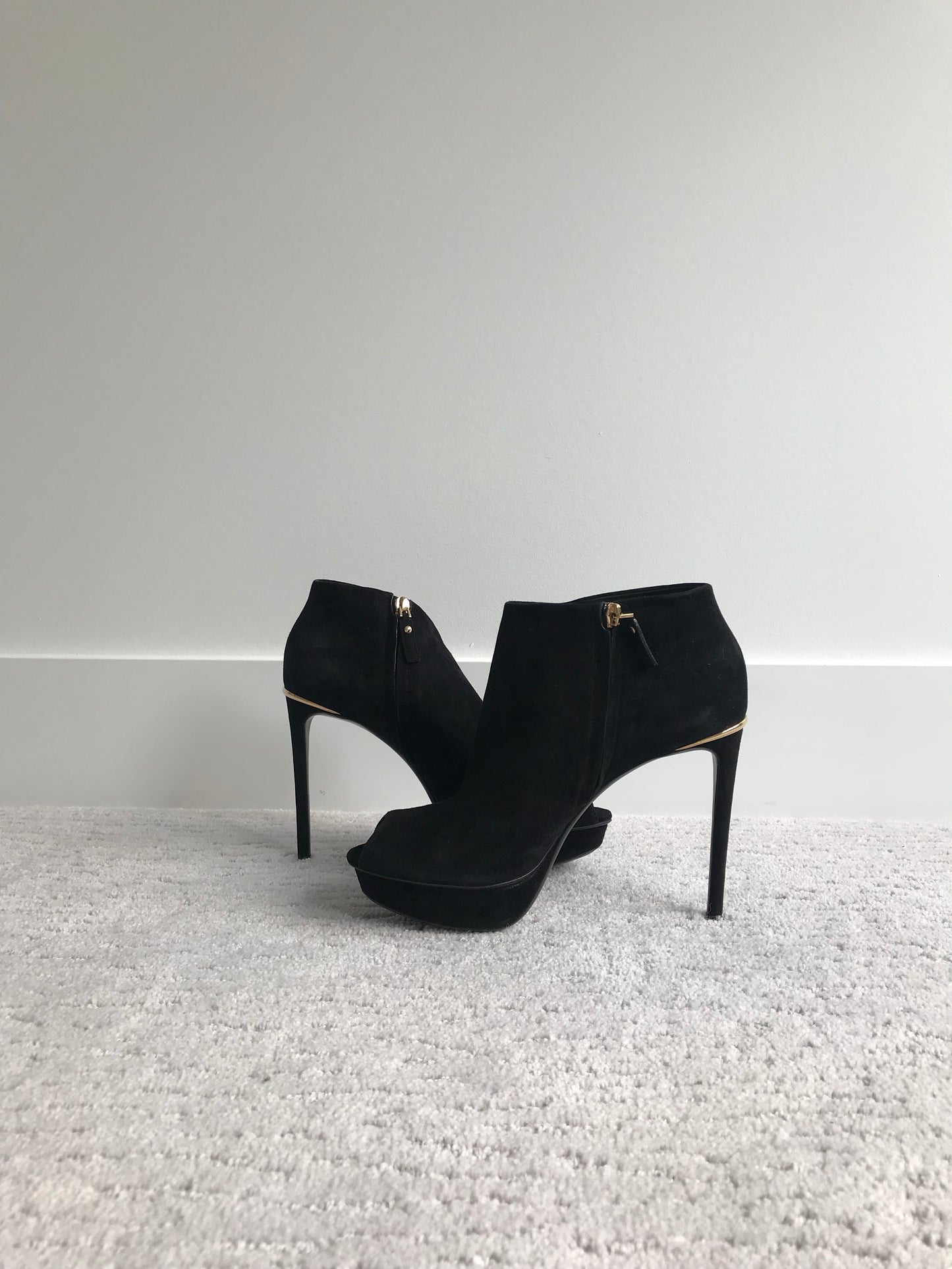 Authentic Louis Vuitton Peep Toe Bootie