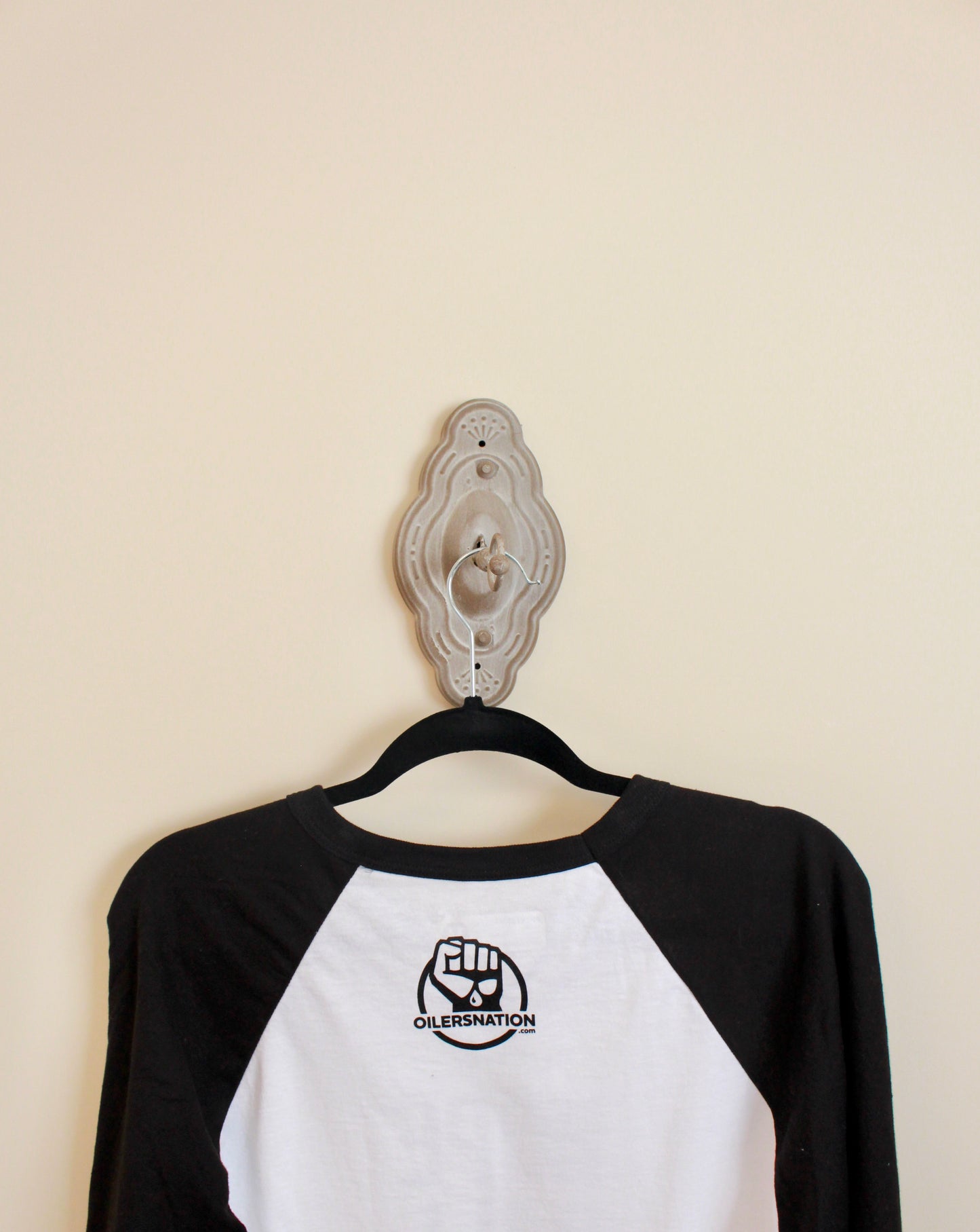 Oilersnation Hope Will Never Die Baseball Tee