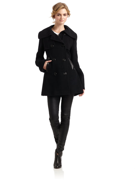 Mackage Double Breasted Peacoat (S)