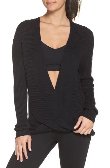 Zella Wrap Sweater (L)