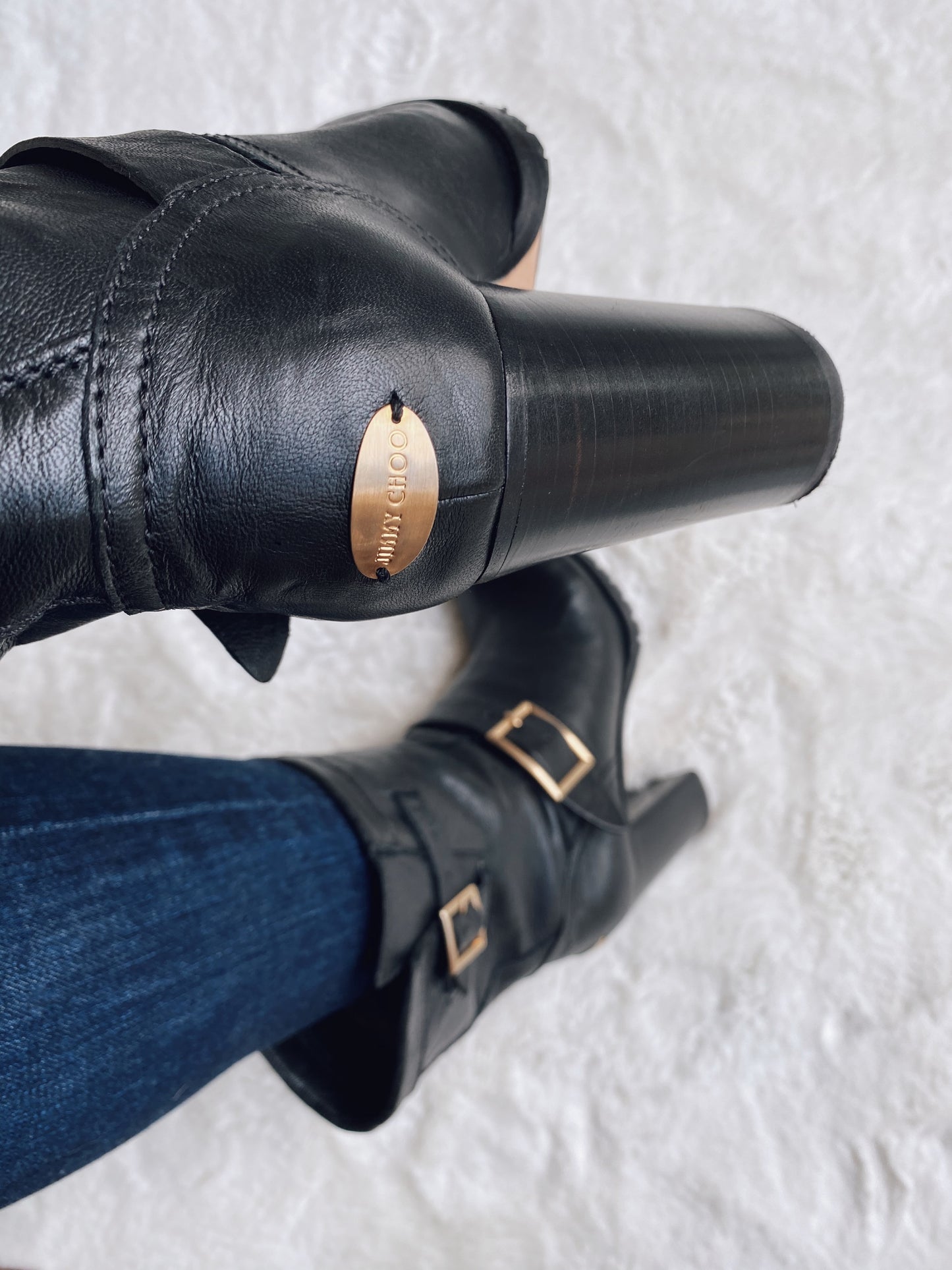 Jimmy Choo Dart Biker Boot