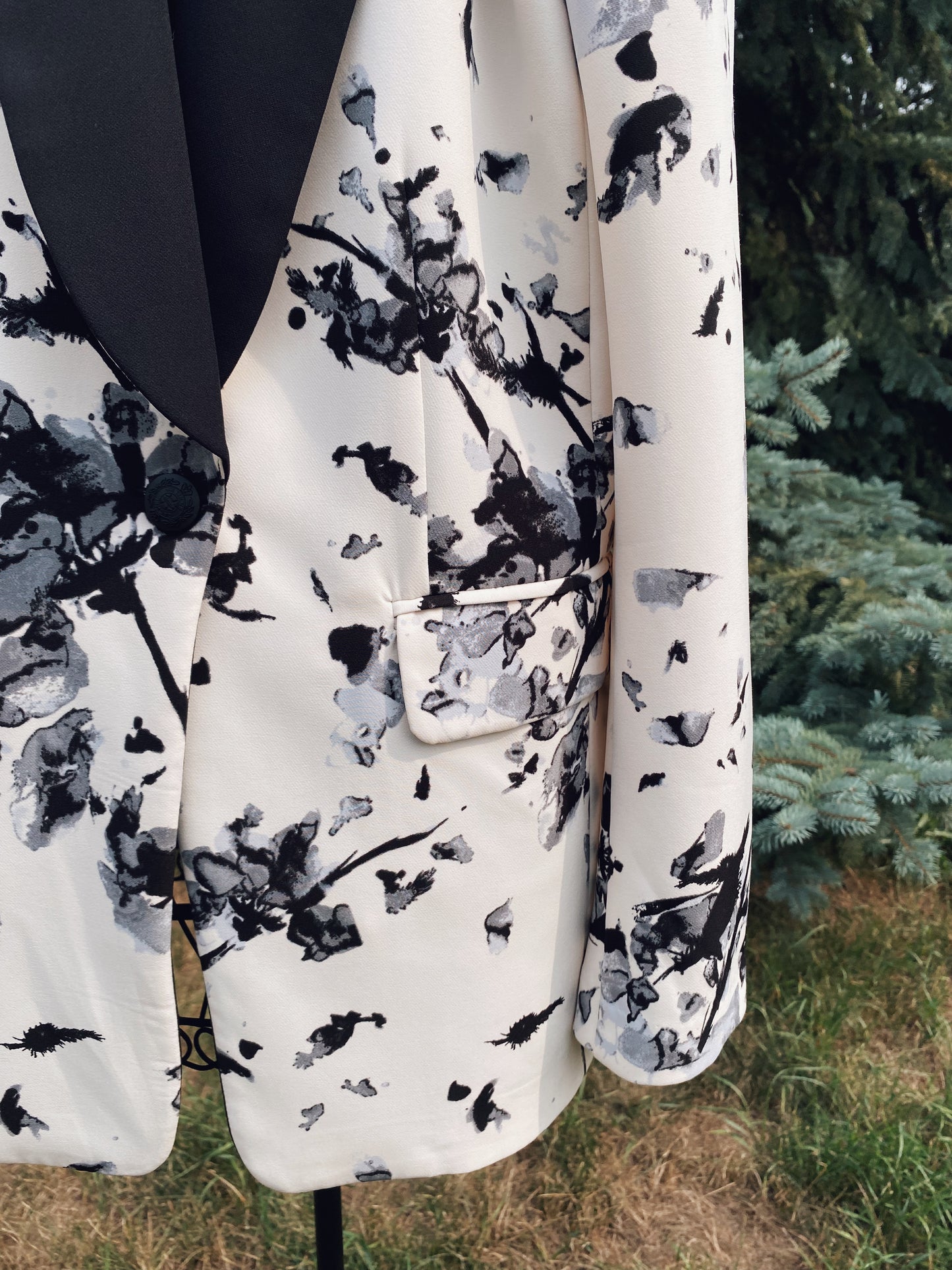 Rachel Roy Watercolor Blazer (10)
