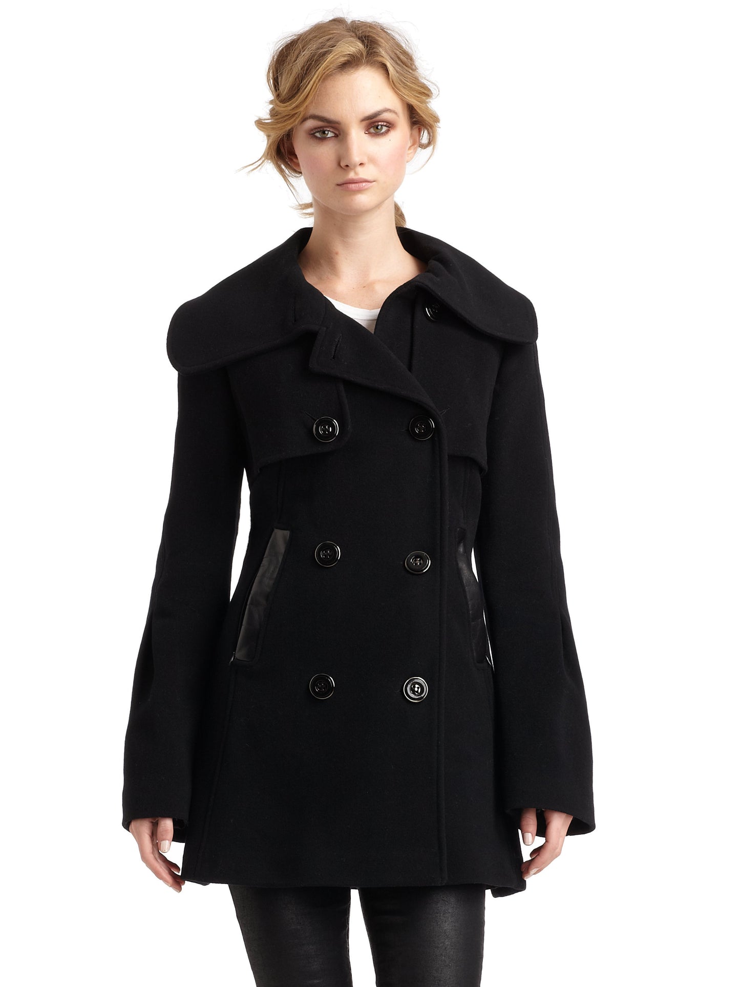 Mackage Double Breasted Peacoat (S)