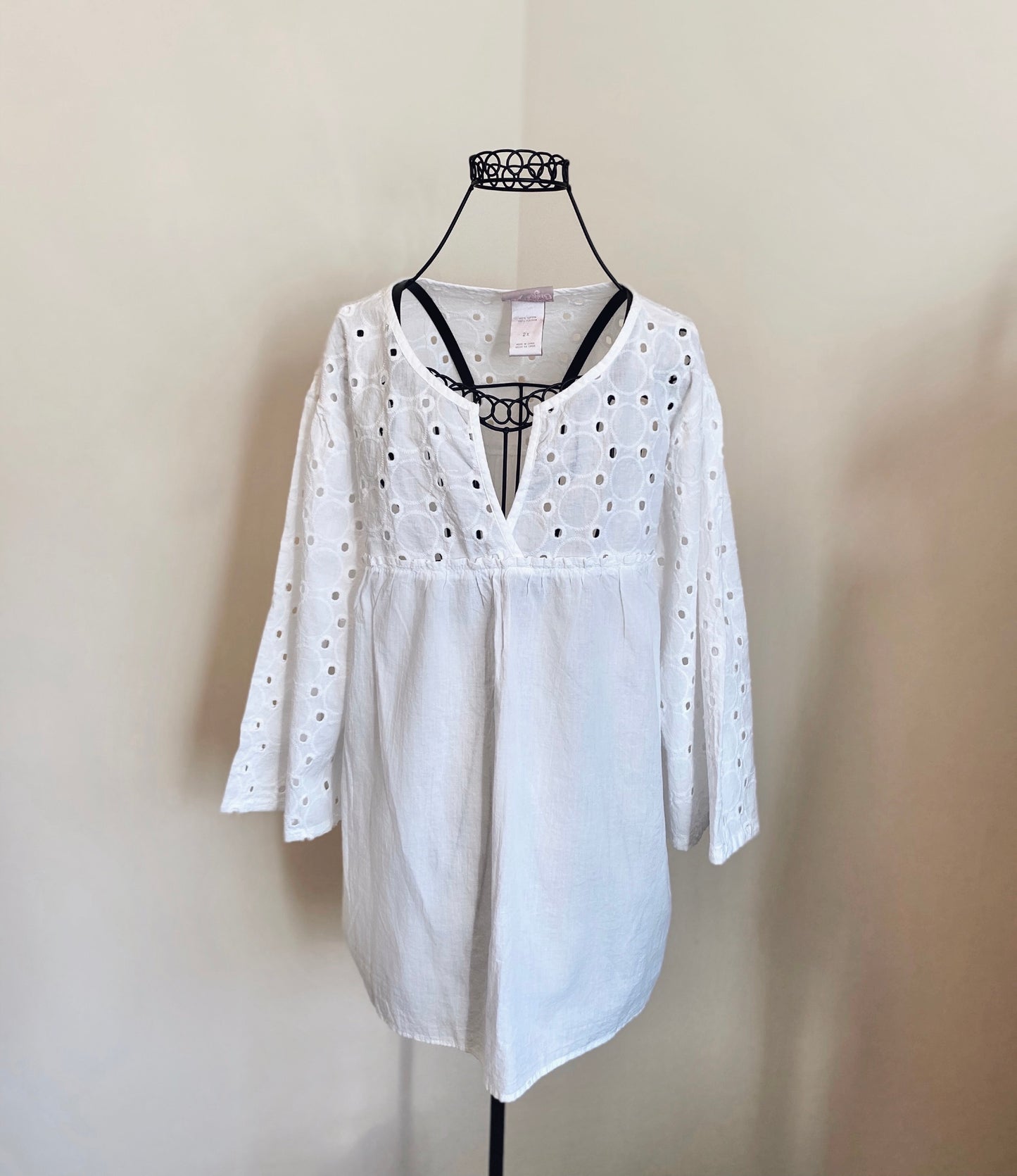 Rachel Rose Boho Top (2X)