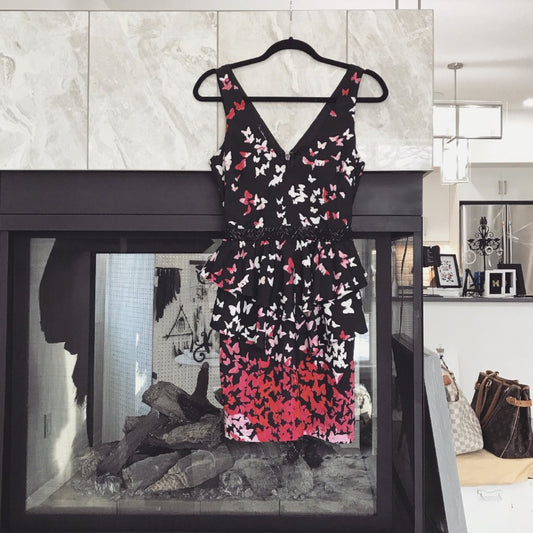 Bebe Butterfly Dress