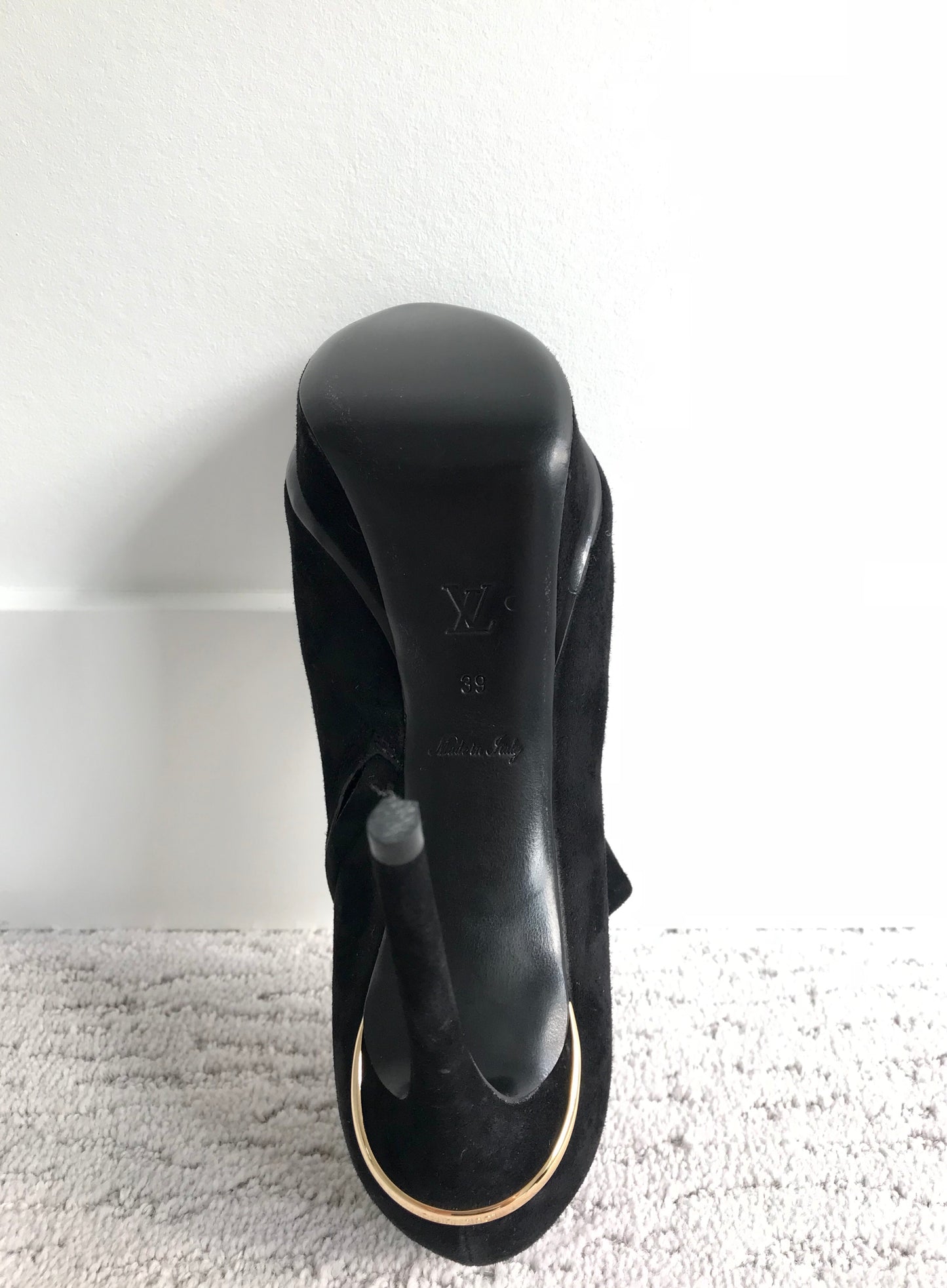 Authentic Louis Vuitton Peep Toe Bootie