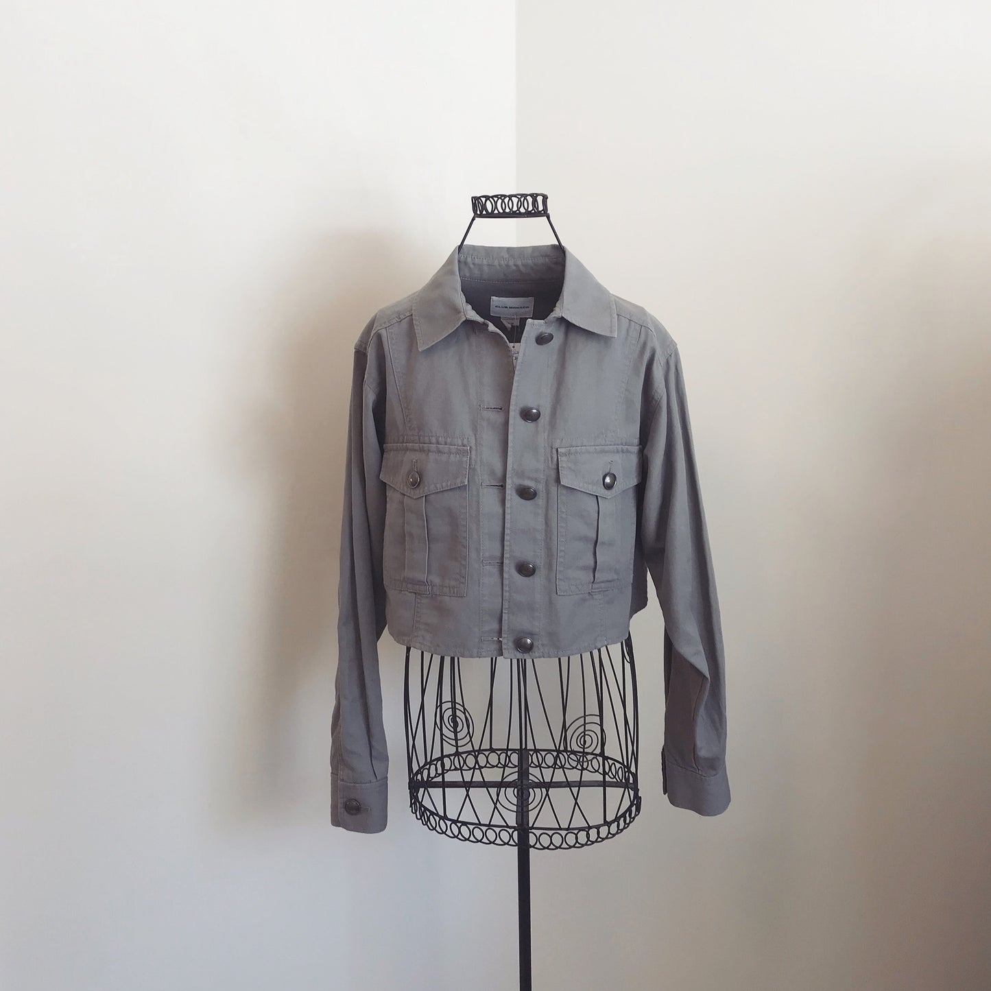 Club Monaco Crop Denim Jacket