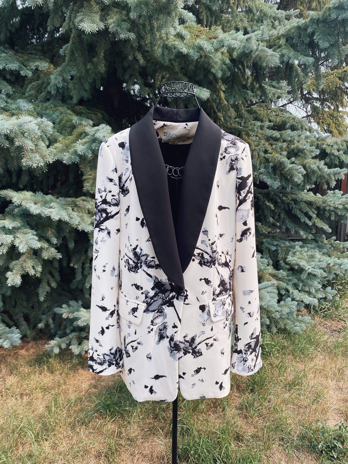 Rachel Roy Watercolor Blazer (10)