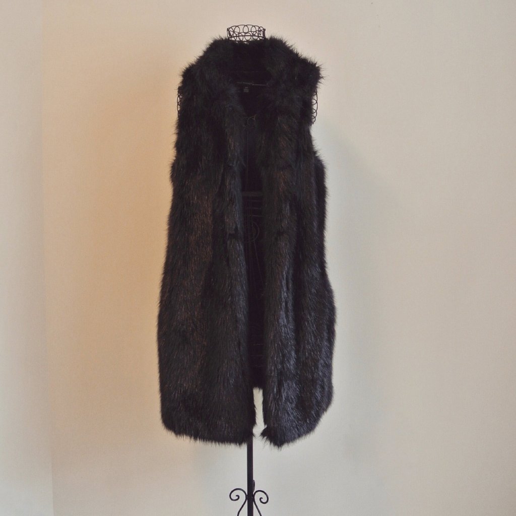 Holt Renfrew Faux Fur Vest