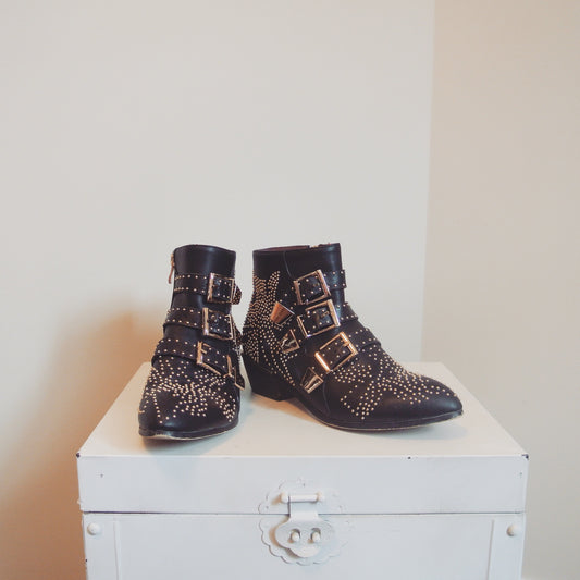 Replica Chloe Studded Boots