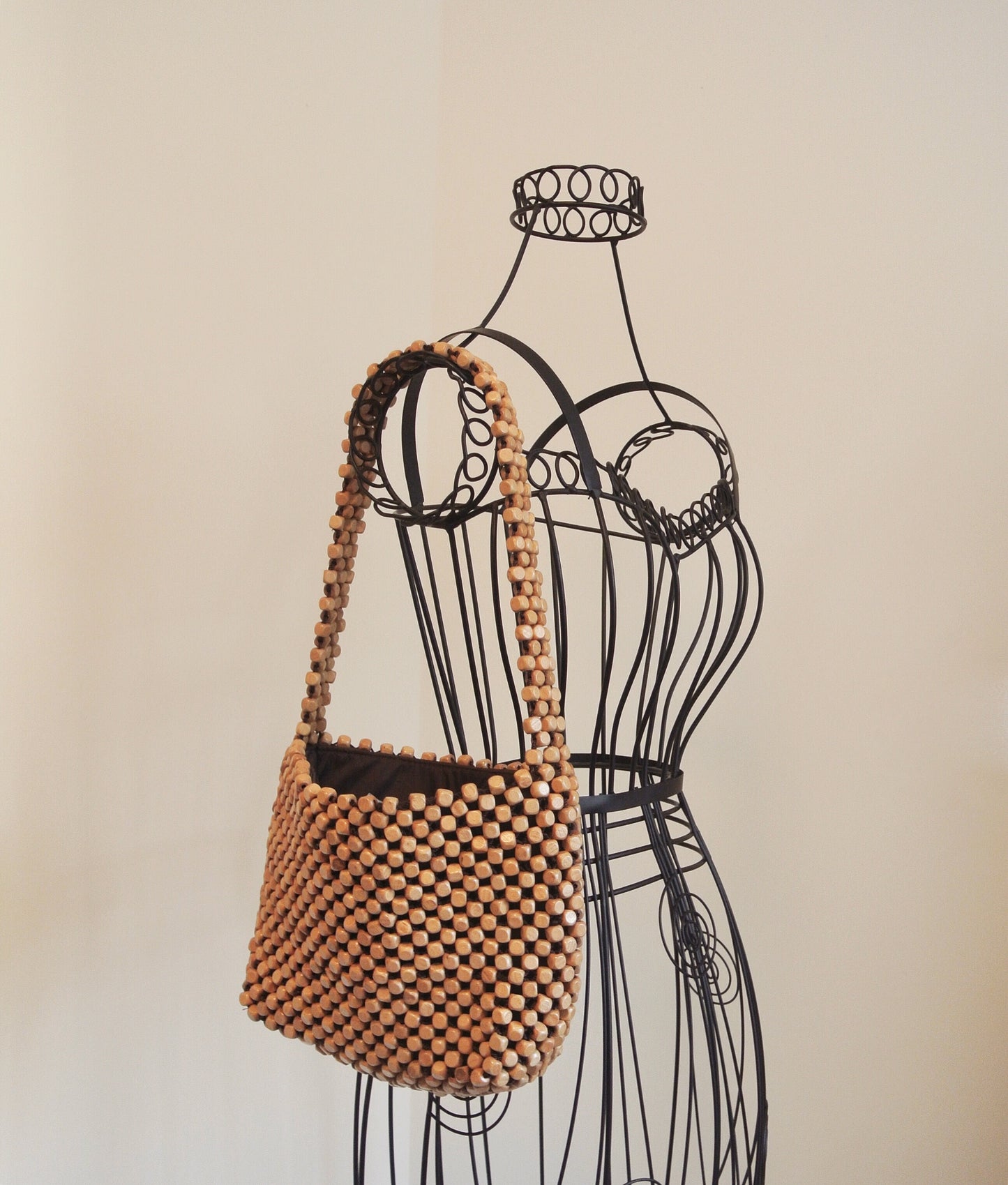 The Sak Wooden Beaded Vintage Bag