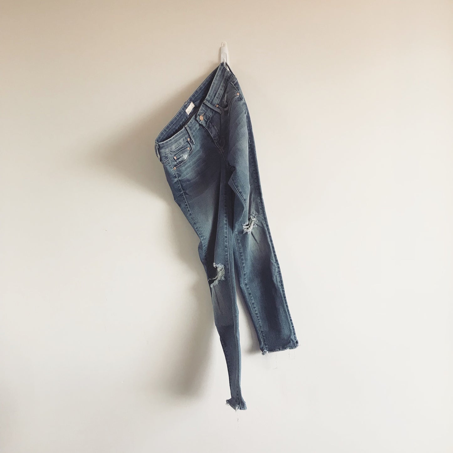 Mother Distressed Denim