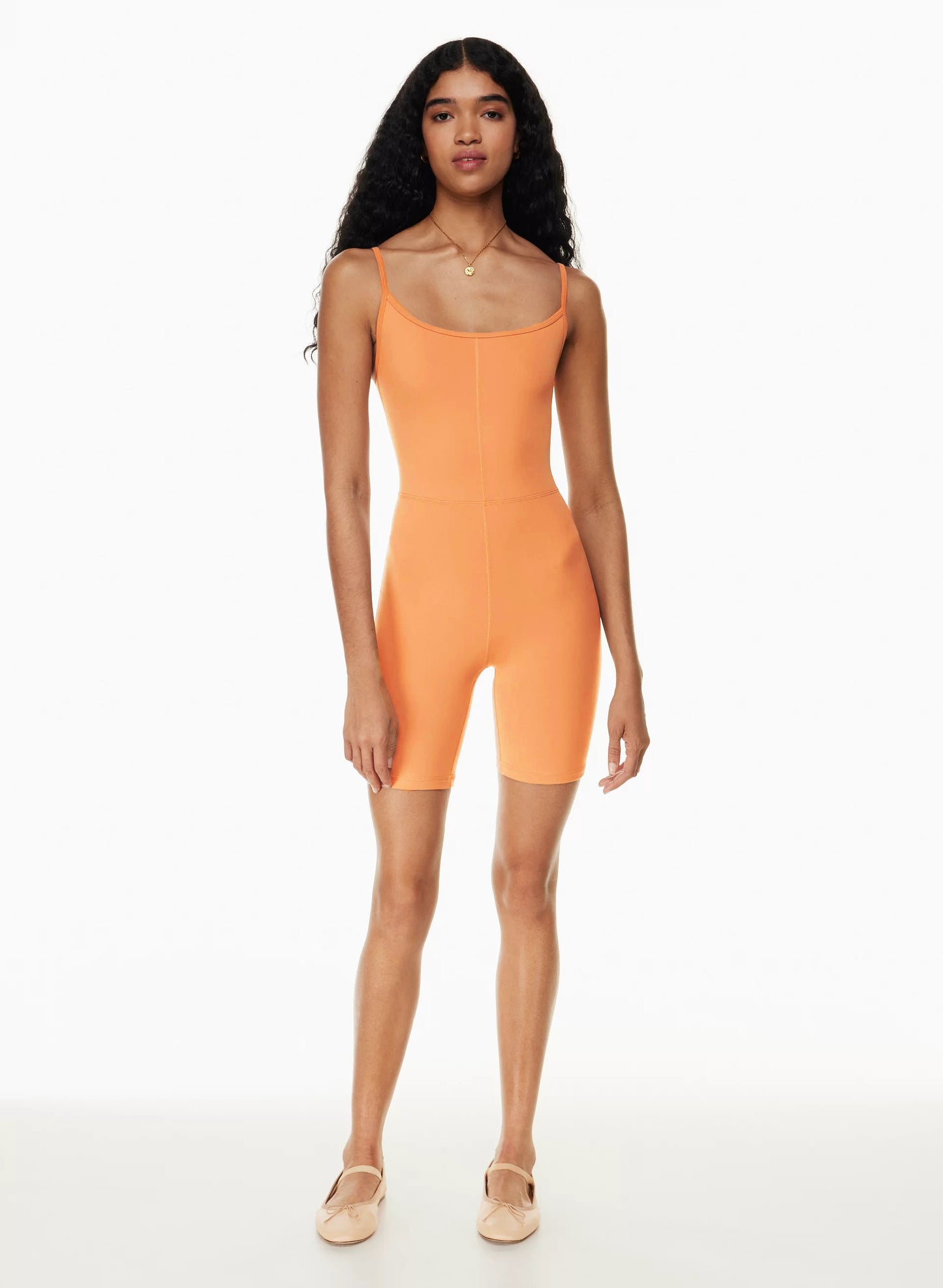 Wilfred Free Divinity 7" Light Orange Romper (M)