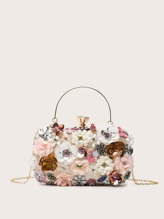 Floral Clutch Purse (OS)