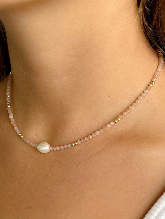 Handmade Beaded Ombre Choker (OS)