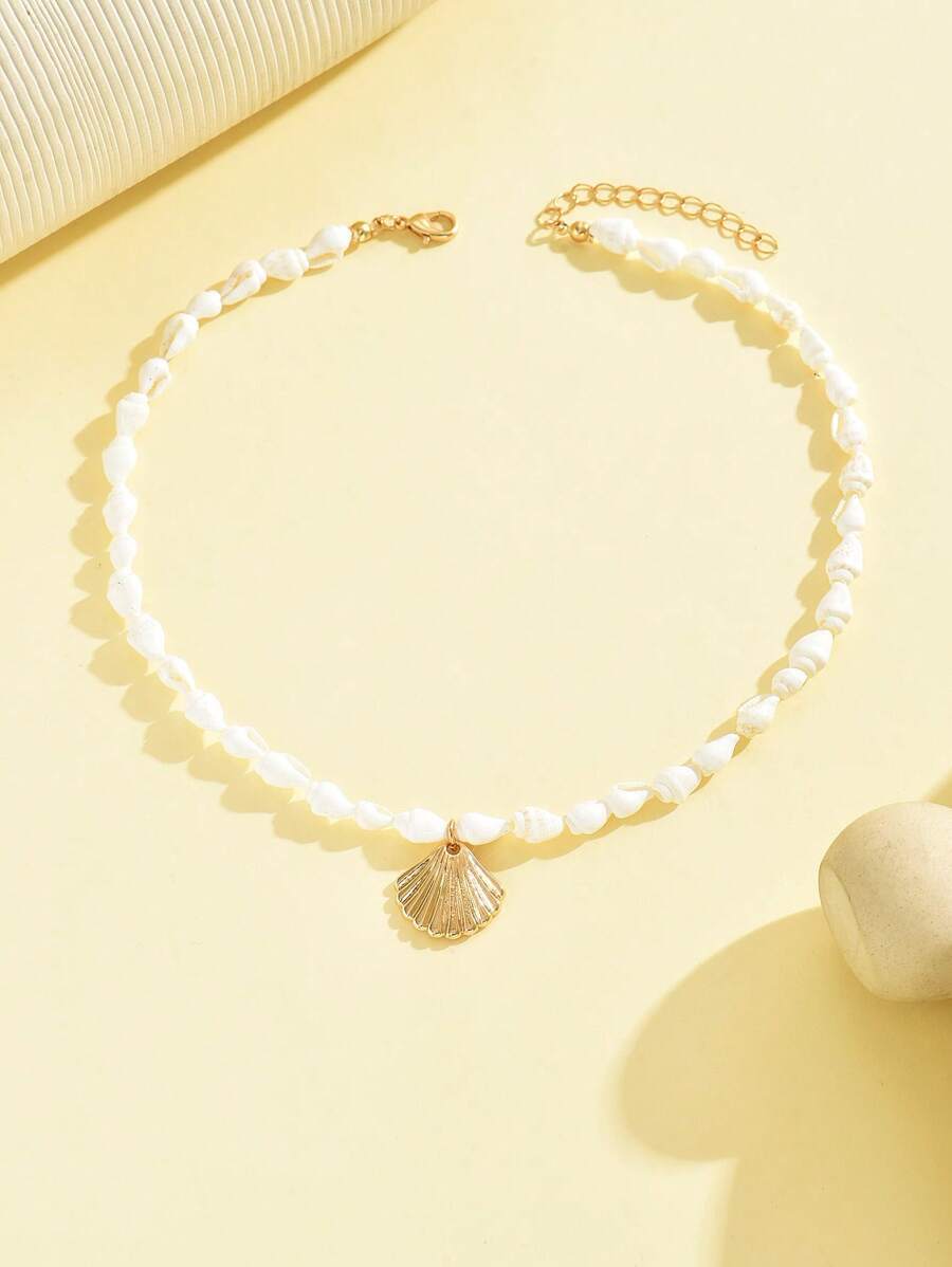 Shell and Conch Choker (OS)