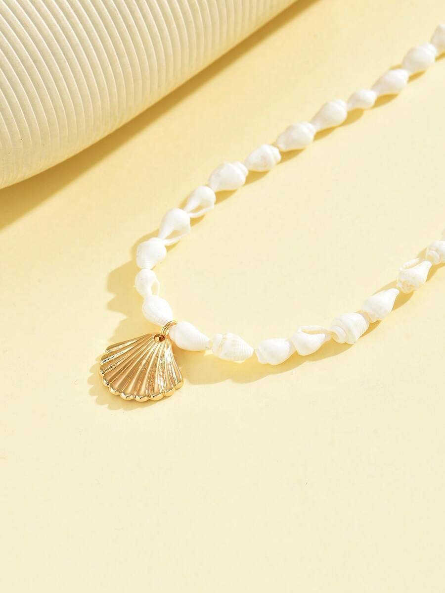 Shell and Conch Choker (OS)