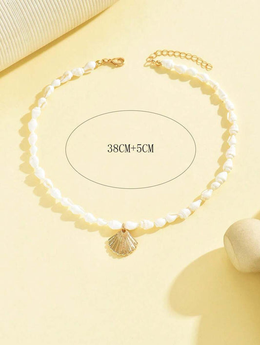 Shell and Conch Choker (OS)