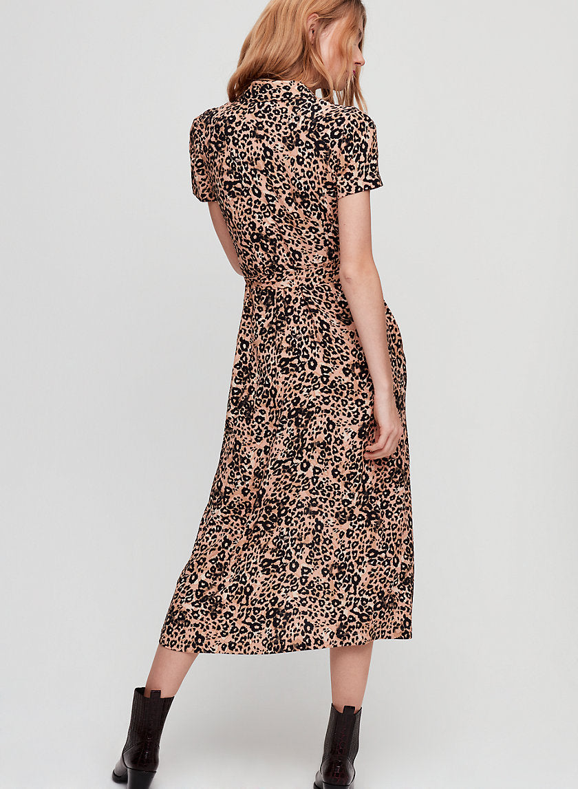 Wilfred Leopard Shirt Dress