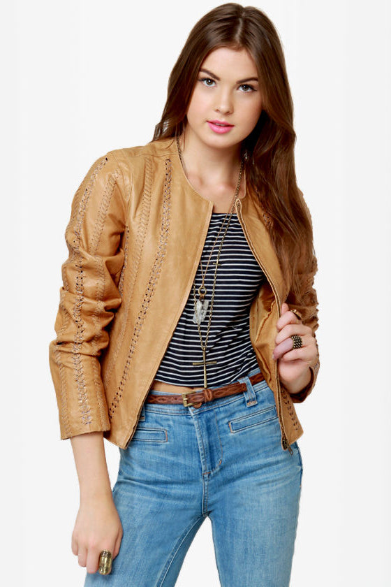 BB Dakota Antonia Buckskin Leather Jacket