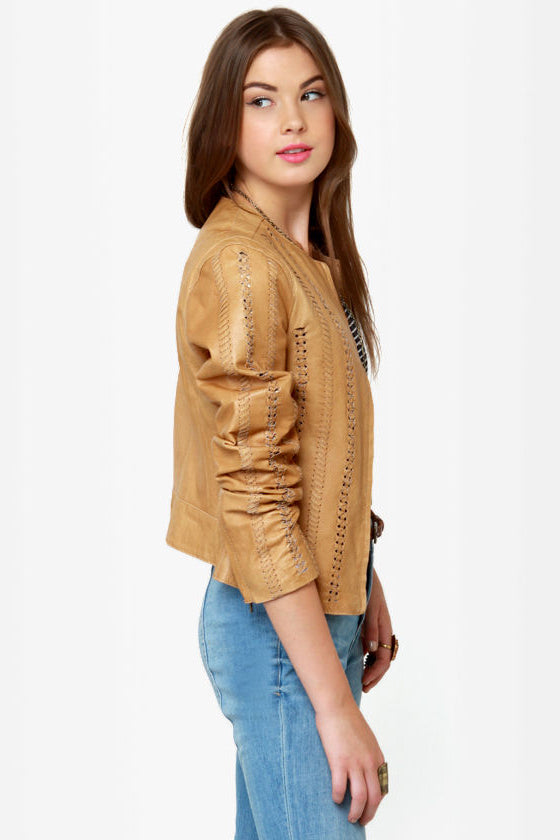 BB Dakota Antonia Buckskin Leather Jacket