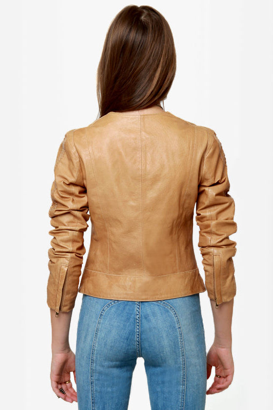 BB Dakota Antonia Buckskin Leather Jacket