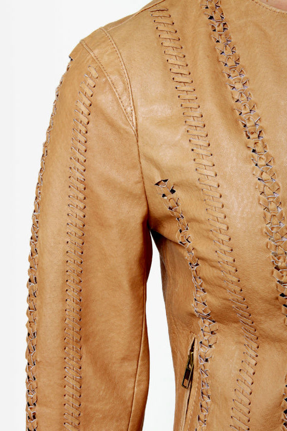 BB Dakota Antonia Buckskin Leather Jacket