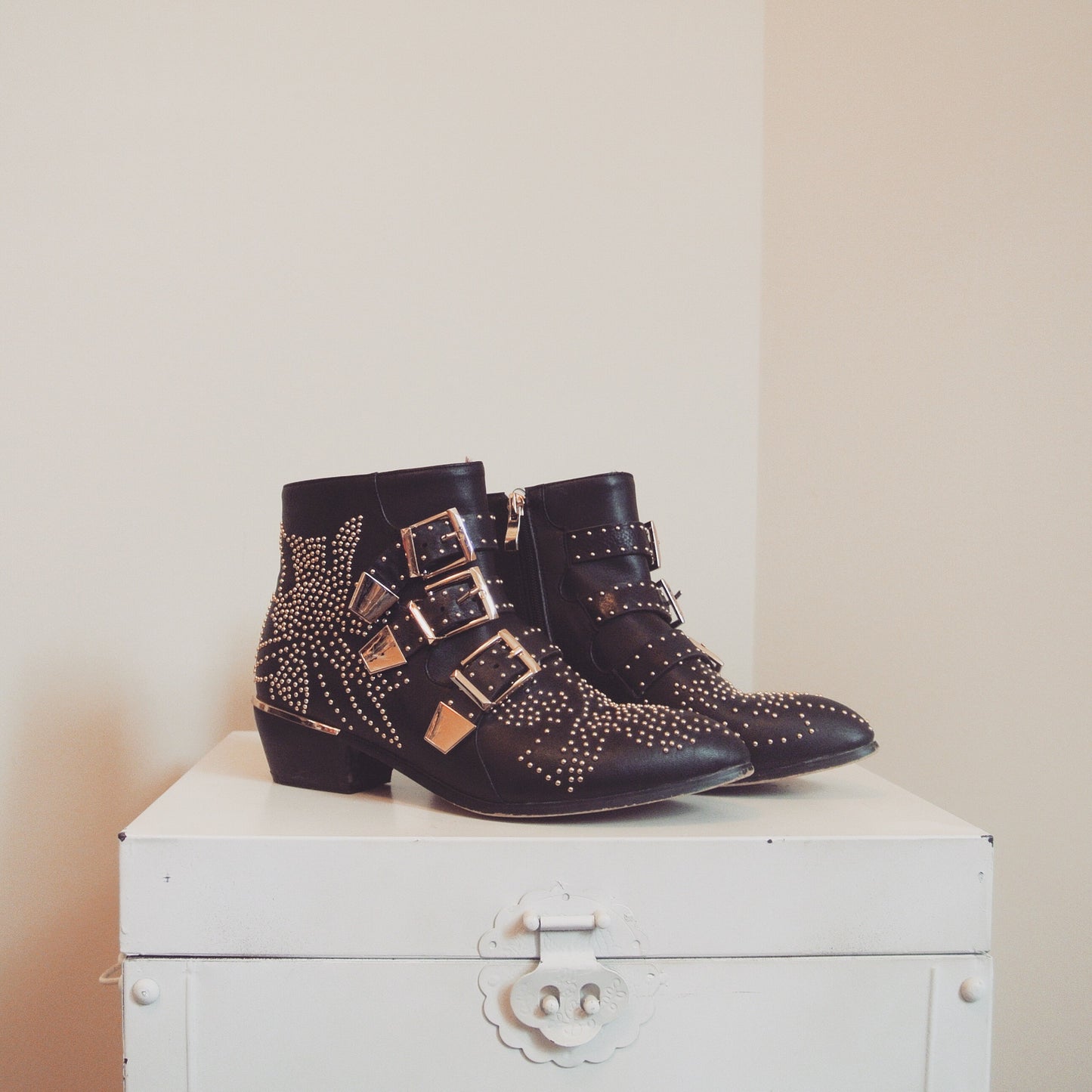 Replica Chloe Studded Boots