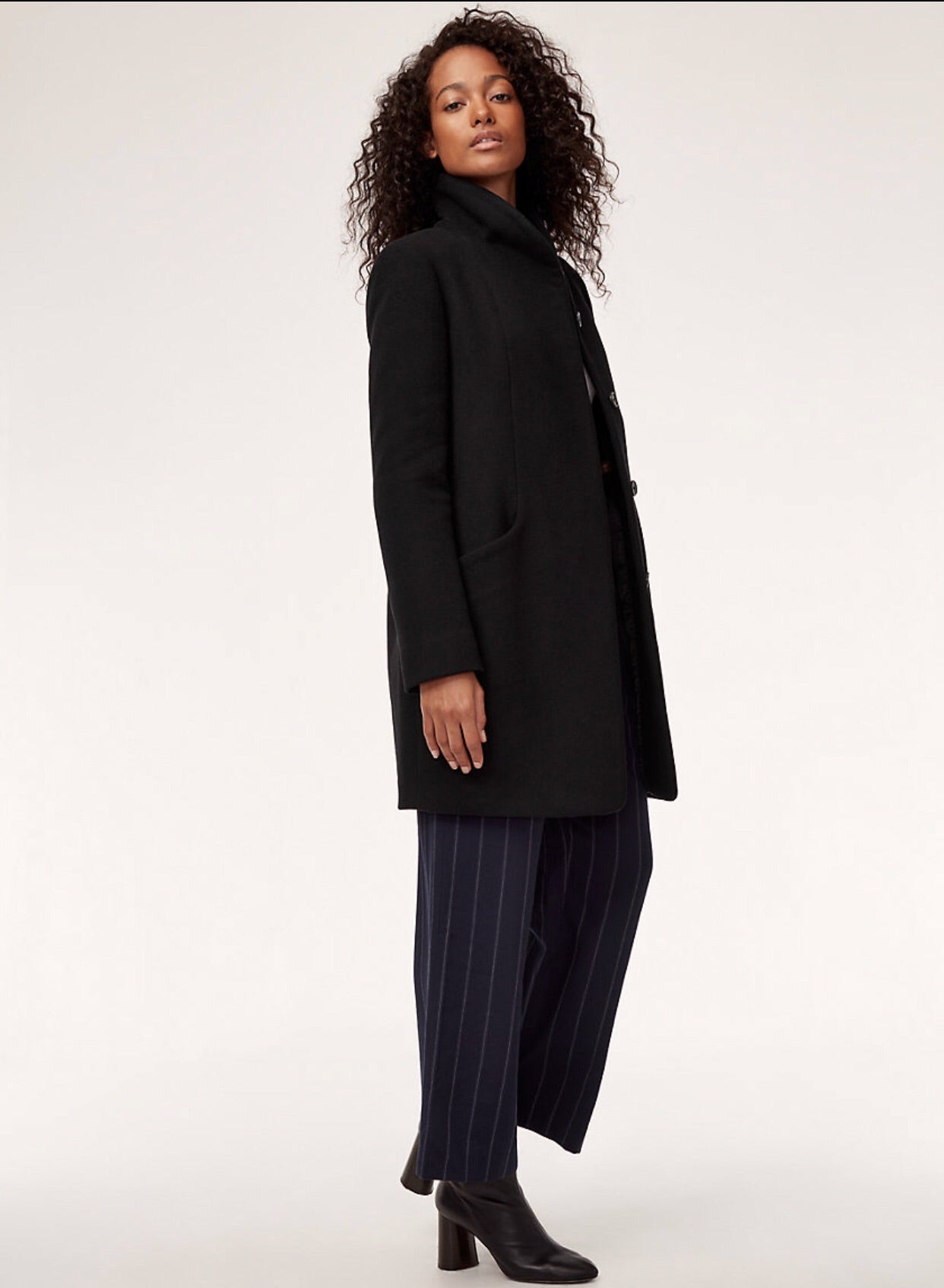 Wilfred Wool & Cashmere Cocoon Coat