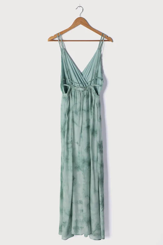 Lulus Lost In Paradise Maxi Dress (S)