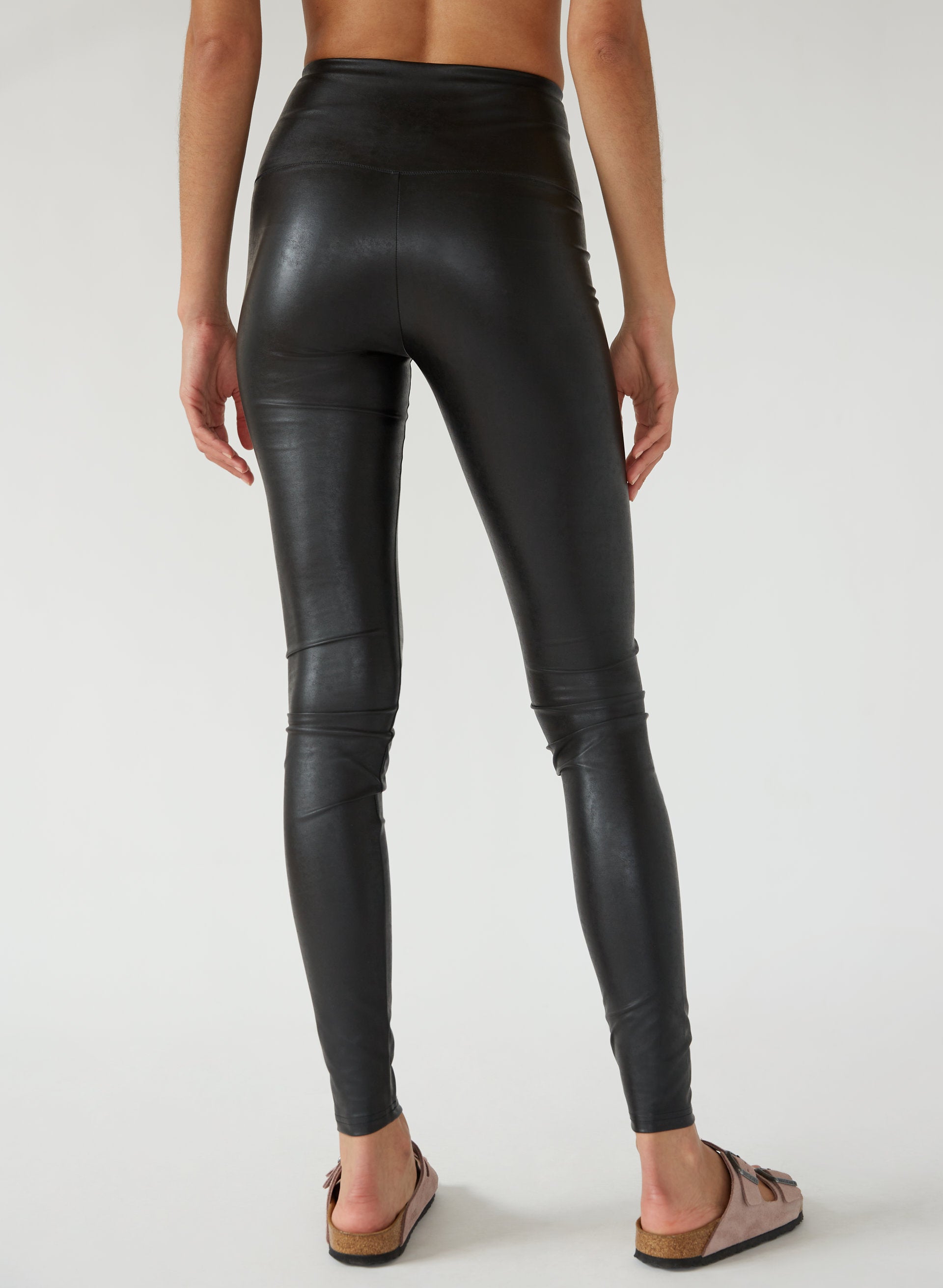 Vegan leather large pants Wilfred free Black size 2 US in Vegan